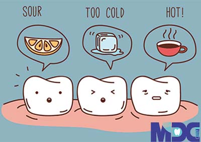 علت تیر کشیدن دندان با آب سرد